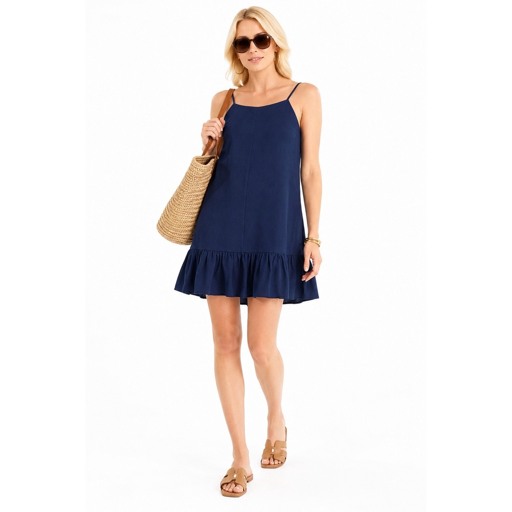 Women's Sleeveless Mini Dress by Our Heritage Navy Size XL New With Tags